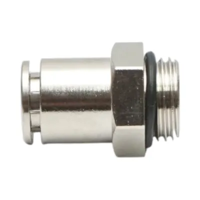Mufa rapida dreapta metalica 10mm filet exterior M16 - imagine 2