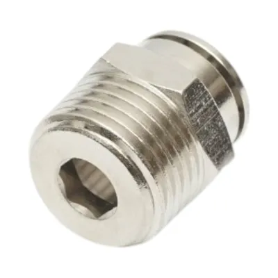 Mufa rapida dreapta metalica 12mm filet exterior 1/2 - imagine 4