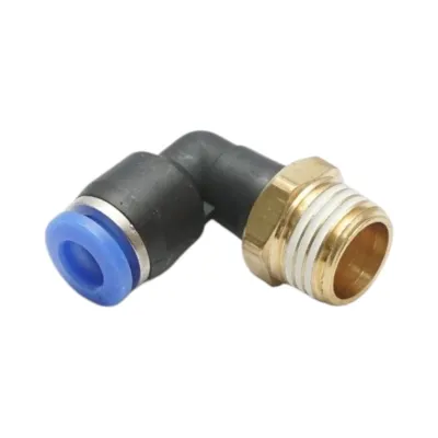 Mufa rapida cot plastic 6mm filet exterior alama 1/4 - imagine 2