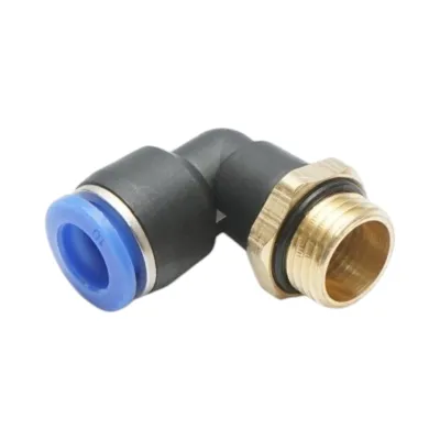 Mufa rapida cot plastic 10mm filet exterior alama M16 - imagine 2