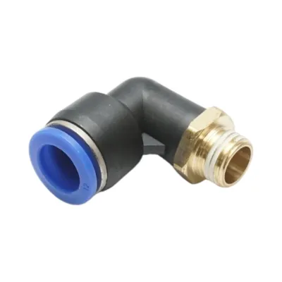 Mufa rapida cot plastic 12mm filet exterior alama 1/4 - imagine 2
