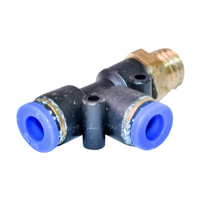 Mufa rapida T plastic si surub metalic fi 6x6 cu M12 - imagine 2