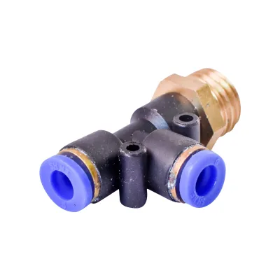Mufa rapida T plastic si surub metalic fi 6x6 cu M16 - imagine 2