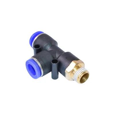 Mufa rapida T plastic si surub metalic fi 10x10 cu 1/4 - imagine 3