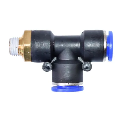 Mufa rapida T plastic si surub metalic fi 12x12 cu 1/4 - imagine 3