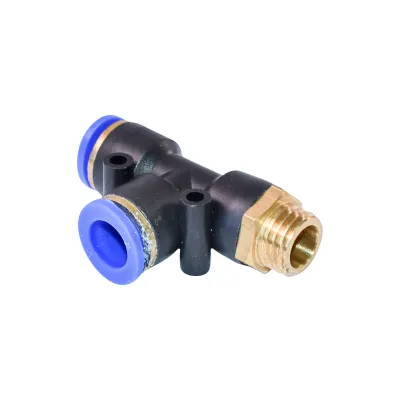 Mufa rapida T plastic si surub metalic fi 12x12 cu M16 - imagine 2