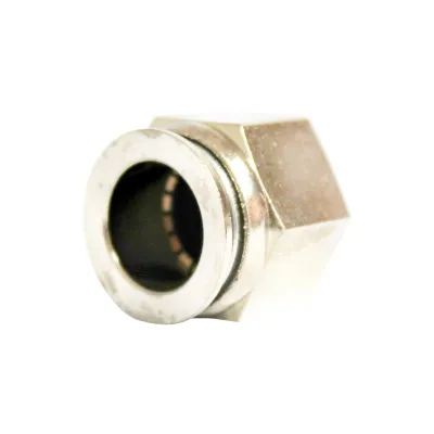 Mufa rapida dreapta din metal si surub metalic fi 6 cu 1/4 - imagine 3
