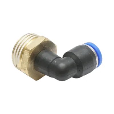 Mufa rapida cot plastic 8mm filet exterior alama 1/2 - imagine 2