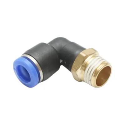 Mufa rapida cot plastic 8mm filet exterior alama 1/4 - imagine 2