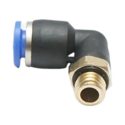 Mufa rapida cot plastic 6mm filet exterior alama M8 - imagine 3