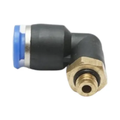 Mufa rapida cot plastic 6mm filet exterior alama M6 - imagine 3