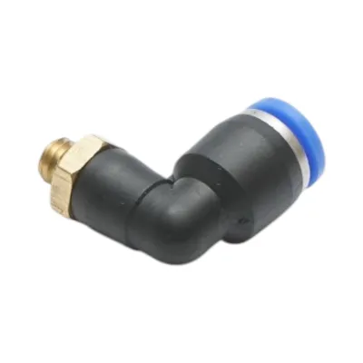 Mufa rapida cot plastic 6mm filet exterior alama M6 - imagine 4