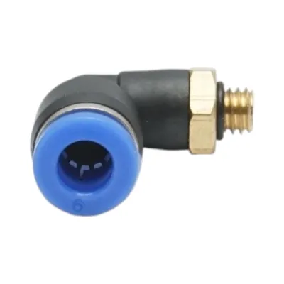 Mufa rapida cot plastic 6mm filet exterior alama M6 - imagine 5