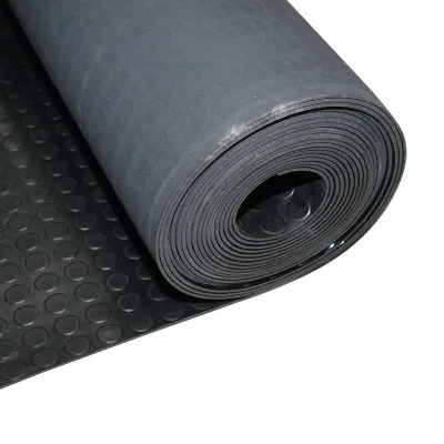 Covor cauciuc SBR+NR fara insertie textila si cu striatie 4x1200x10000mm L=10m; l=1,2m; G=4mm - imagine 3