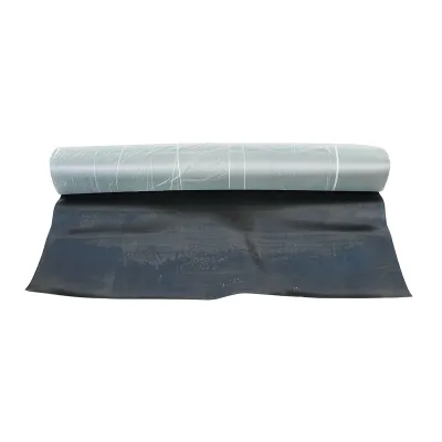 Covor cauciuc SBR+NR cu insertie textila si fara striatie LIS 2x1400x10000mm L=10m; l=1,4m; G=2mm