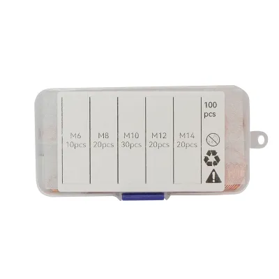 Trusa saibe cupru M6-M14 100 piese Breckner Germany - imagine 3