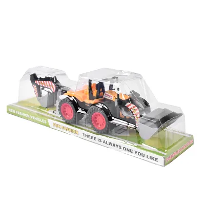 Jucarie Incarcator frontal cu brat excavator spate - imagine 4