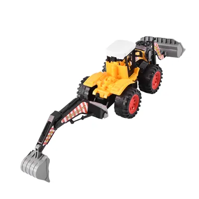 Jucarie Incarcator frontal cu brat excavator spate - imagine 7
