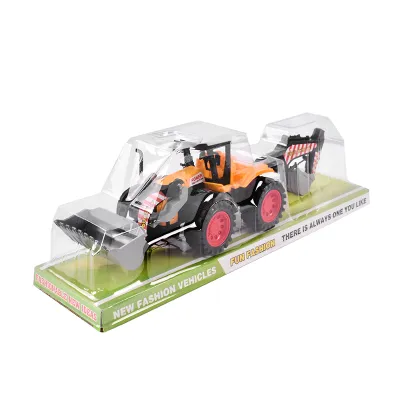 Jucarie Incarcator frontal cu brat excavator spate - imagine 9