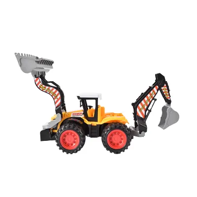 Jucarie Incarcator frontal cu brat excavator spate - imagine 12