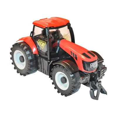 Tractor JCB rosu jucarie - imagine 8