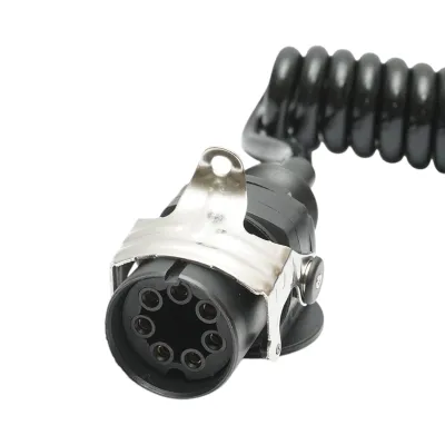 Cablu ABS 7 poli 24V 4.5m spiralat Breckner Germany - imagine 3