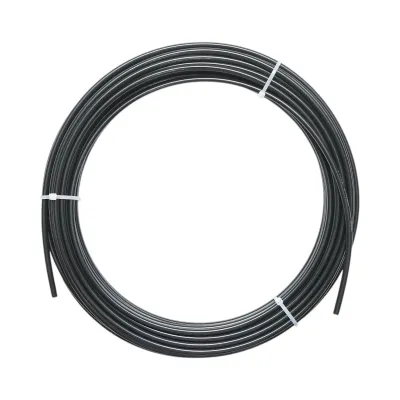 Tub aer poliamida negru 6x4mm 25m/rola - imagine 2