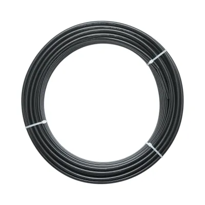 Tub aer poliamida negru 8x6mm 25m/rola - imagine 2