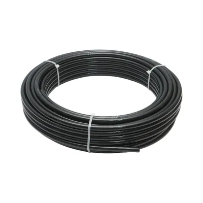 Tub aer poliamida negru 10x7.5mm 25m/rola