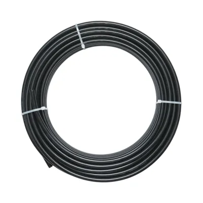Tub aer poliamida negru 12x9mm 25m/rola - imagine 2