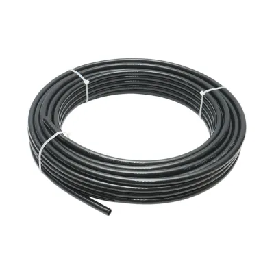 Tub aer poliamida negru 12x9mm 25m/rola