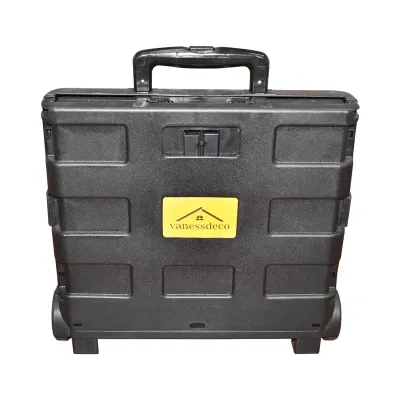Troler compact din plastic pentru cumparaturi - imagine 6