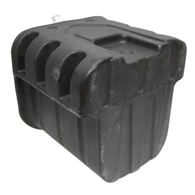 Rezervor apa 50L cu robinet si dozator de sapun 250ml. plastic negru 420x440x400 mm - imagine 3