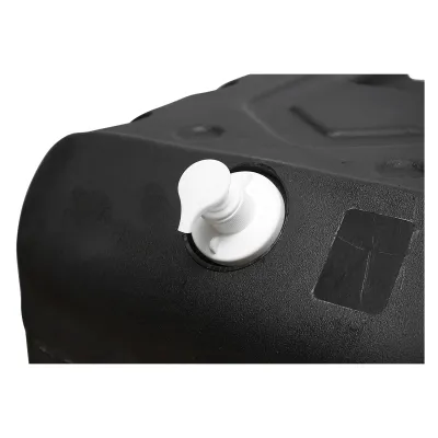 Rezervor apa 50L cu robinet si dozator de sapun 250ml. plastic negru 420x440x400 mm - imagine 5