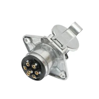 Fisa cu priza pentru remorca 24V metalica cu 7 pini - imagine 4