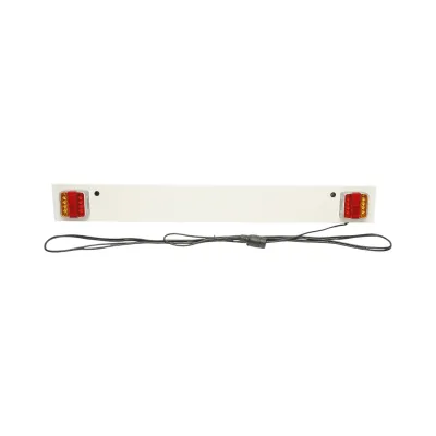 Bara remorca 1200mm, 2x lampa LED, cablu 6m, priza 7pini 12/24V