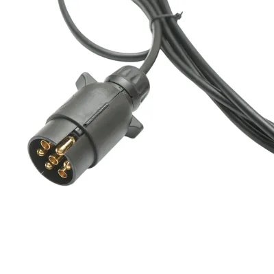 Bara remorca 1200mm, 2x lampa LED, cablu 6m, priza 7pini 12/24V - imagine 6