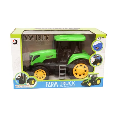 Jucarie tractor verde Super Farm - imagine 7
