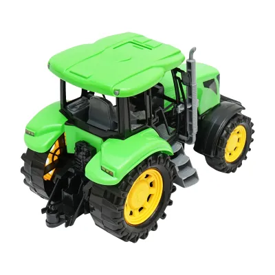 Jucarie tractor verde Super Farm - imagine 3