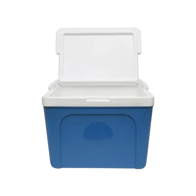 Lada frigorifica pentru picnic 20L albastra 390 x 280 x 310 mm Breckner Germany - imagine 6