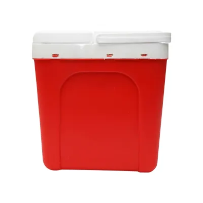 Lada frigorifica pentru picnic 20L rosie 390x280x310mm Breckner Germany - imagine 3