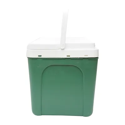 Lada frigorifica pentru picnic 20L verde 390x280x310mm Breckner Germany - imagine 5