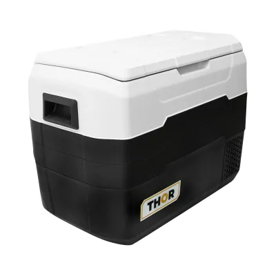 Frigider auto 40L 12-24V 55W cu compresor 640x360x475mm min -20 max +10 Thor - imagine 2