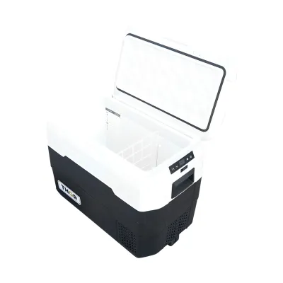 Frigider auto 40L 12-24V 55W cu compresor 640x360x475mm min -20 max +10 Thor - imagine 3