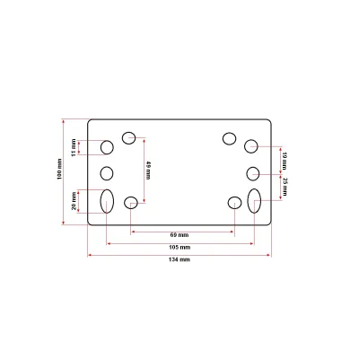 Roata de sprijin remorca automata cu suport tip B 200X60mm, sarcina 680Kg - imagine 5