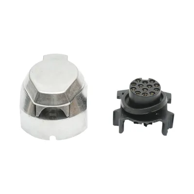 Priza remorca 13 pini 12V din aluminiu Breckner Germany - imagine 3