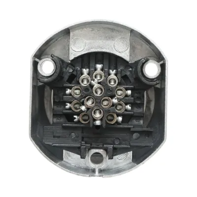 Priza remorca 13 pini 12V din aluminiu Breckner Germany - imagine 5