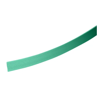 Banda de legat PET poliester, 19x1mm, verde, rola 1000m Breckner Germany - imagine 4