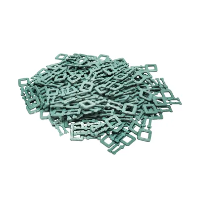Clema bucla de plastic 13mm cu striatie pentru banda PP/PET 1000 buc. - imagine 2
