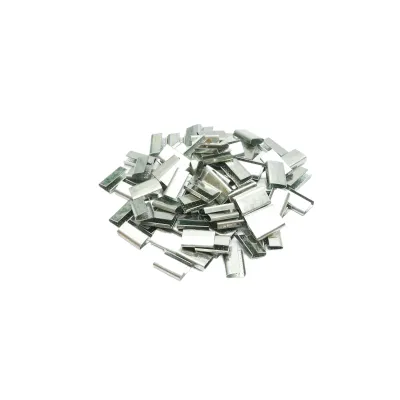 Capse metalice pentru banda PP/PET 16mm 800 buc. - imagine 3